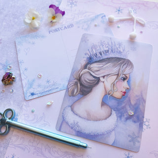 Postcard. Winter Fairytale - The Art of Julia Spiri