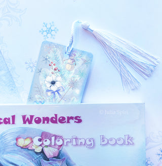 Bookmark for Books. Winter Fairytale