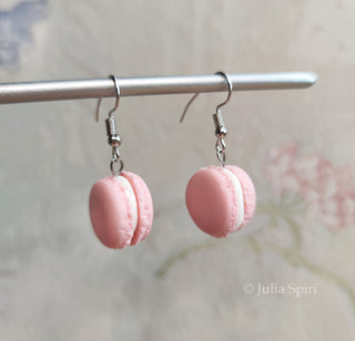 Handmade Polymer Clay Earrings. Macarons