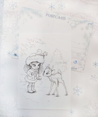 Stationery Collection. "Winter Story"