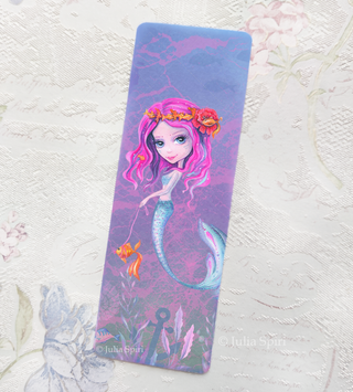 Bookmark for Books. Fantasy Mermaid