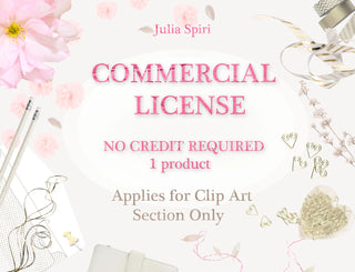 Commercial License, no credit