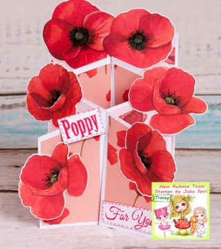 Watercolor Hand Painted Flowers Clip Art. Poppies - The Art of Julia Spiri