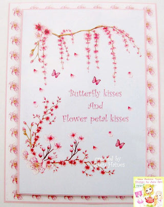Watercolor Hand Painted Flowers Clip Art. Cherry Blossom - The Art of Julia Spiri