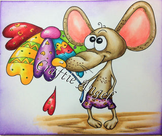 Coloring Page, Mouse. Alf - The Art of Julia Spiri